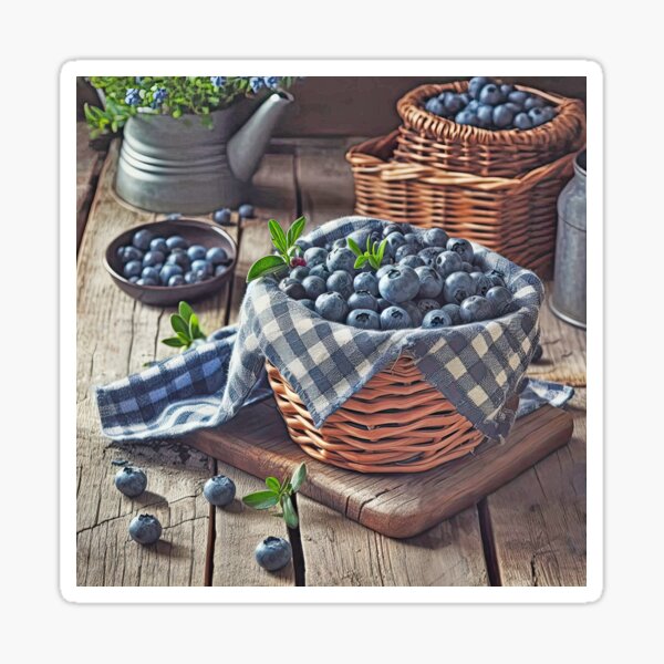 Artikel-Vorschau von Frisch gepflückte Blaubeeren, designt und verkauft von HHPhotographyFL.