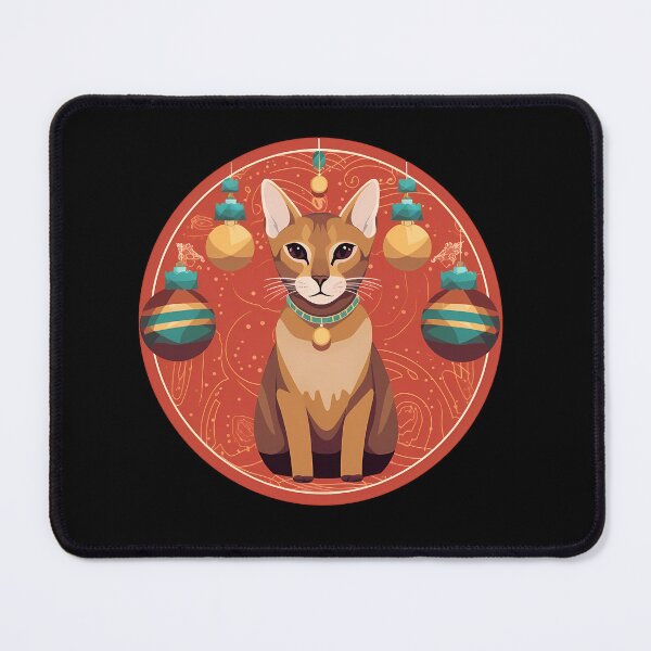 Item preview, Abyssinian Cat Xmas Ornament, Love Cats designed and sold by Logiamerch.
