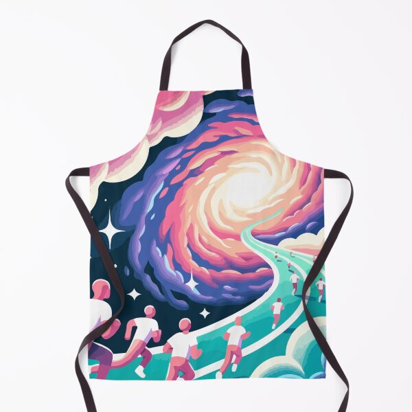 Item preview, Surreal Cosmic Marathon Runners designed and sold by OniumEth.