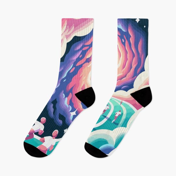 Item preview, Surreal Cosmic Marathon Runners designed and sold by OniumEth.