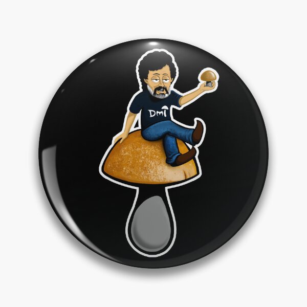 Item preview, Terence McKenna - The Mushroom Man - black designed and sold by PsilocyBram.