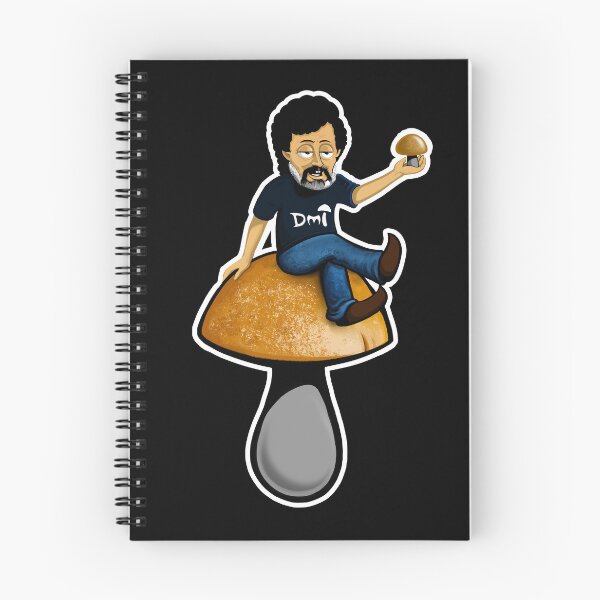 Item preview, Terence McKenna - The Mushroom Man - black designed and sold by PsilocyBram.