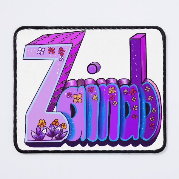 Item preview, Top 10 best personalized gifts 2023 personalised Graffiti name Zainab designed and sold by Artonmytee.