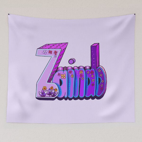 Item preview, Top 10 best personalized gifts 2023 personalised Graffiti name Zainab designed and sold by Artonmytee.