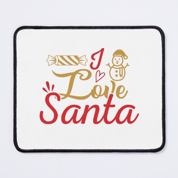 Item preview, I Love Santa Merry Christmas designed and sold by Martolina33.