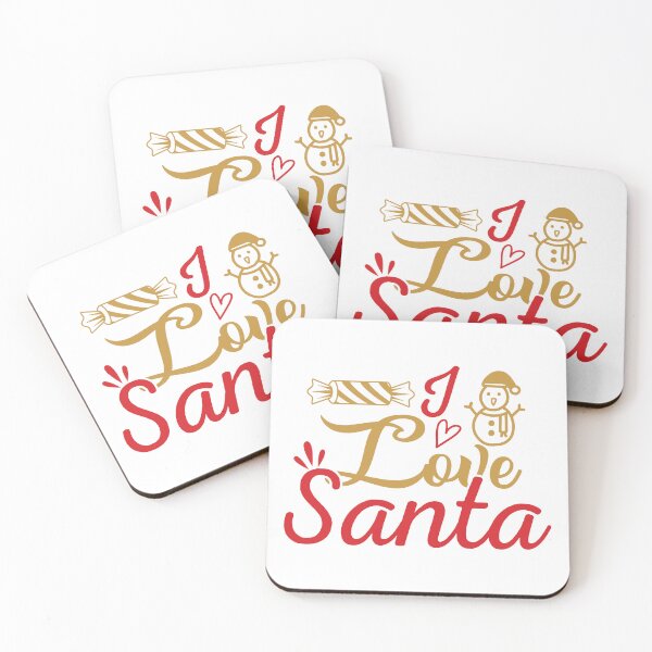 Item preview, I Love Santa Merry Christmas designed and sold by Martolina33.