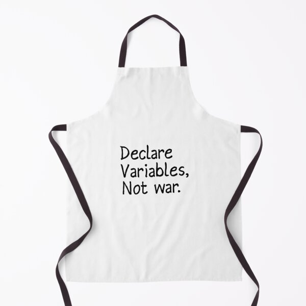 Item preview, Declare variables not war - Funny Math designed and sold by Preety Padhiyar.