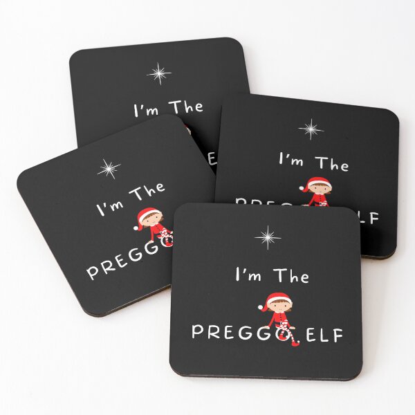 Item preview, Funny Christmas Gift for Pregnant Mothers the Preggo Elf designed and sold by EldersRULE.