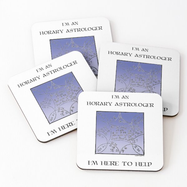 Item preview, I'm an horary astrologer.  I'm here to help. blue violet gradient designed and sold by mariahmcmo.