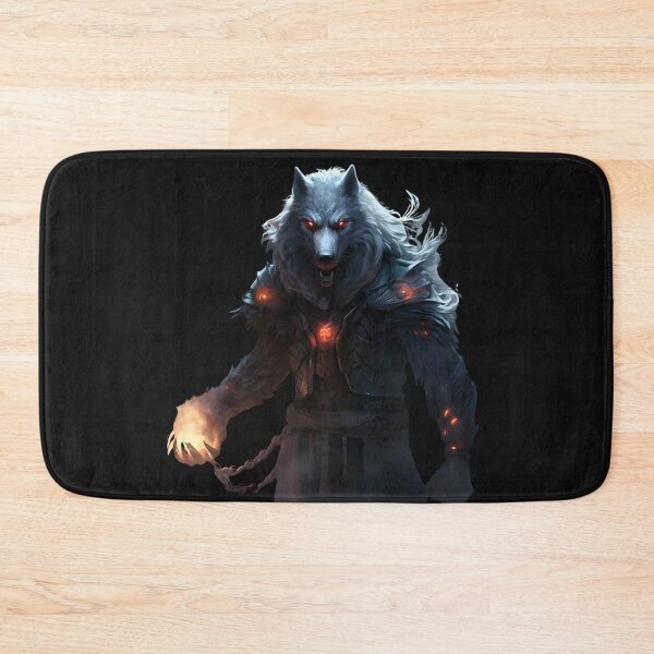 Item preview, Sinister sorcerer wolf designed and sold by AI-Only Creations.
