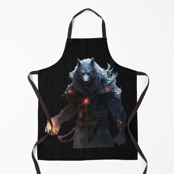 Item preview, Sinister sorcerer wolf designed and sold by AI-Only Creations.