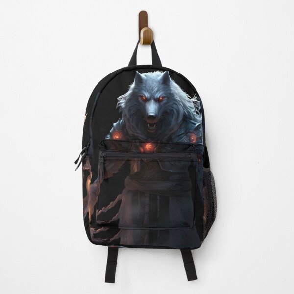 Item preview, Sinister sorcerer wolf designed and sold by AI-Only Creations.