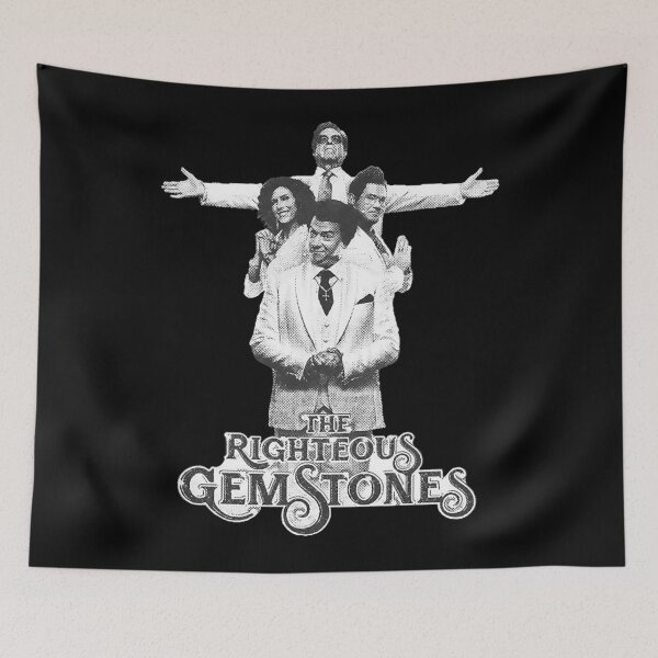 Item preview, The Righteous tv Gemstones in Mono Vintage Look Fanart Design 2 designed and sold by paniknaomi.
