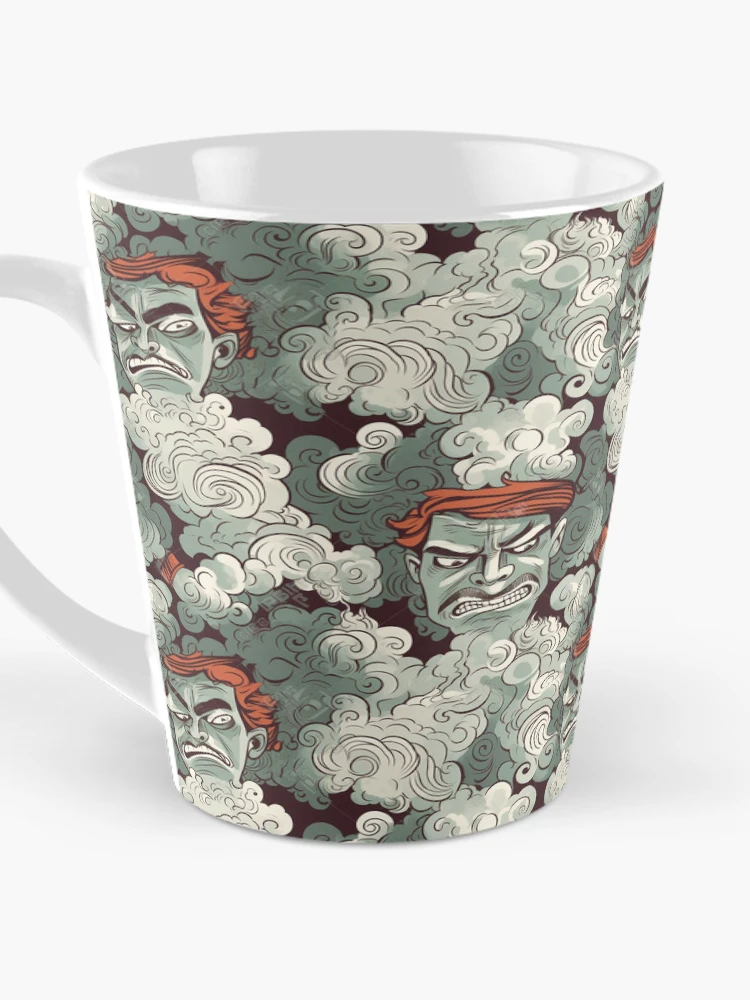 Thumbnail 3 of 4, Coffee Mug, Angry Man designed and sold by RaysThings.
