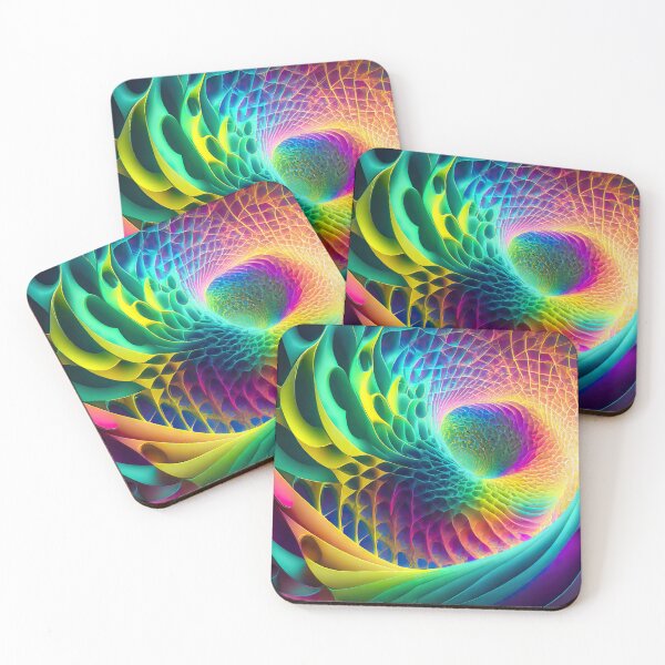 Item preview, A Mesmerizing 3D Abstract Multicolor Visualization designed and sold by digoarpi.