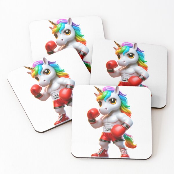 Item preview, Cute Rainbow Unicorn Boxer designed and sold by Nathalymx.