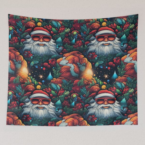 Item preview, Santa with sunglasses designed and sold by Digitalodyssey.