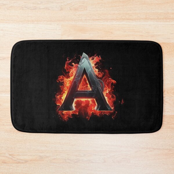 Item preview, A on fire designed and sold by Kurk-Art.