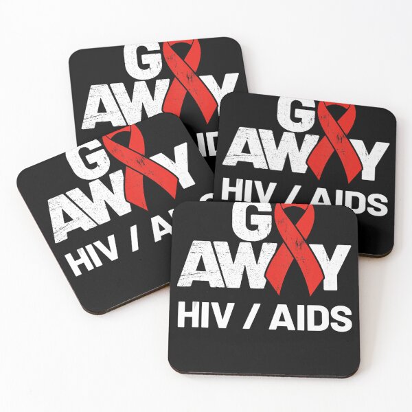 Item preview, Go Away AIDS Awareness Month Gifts  National HIV Awareness designed and sold by defabiosofxs.