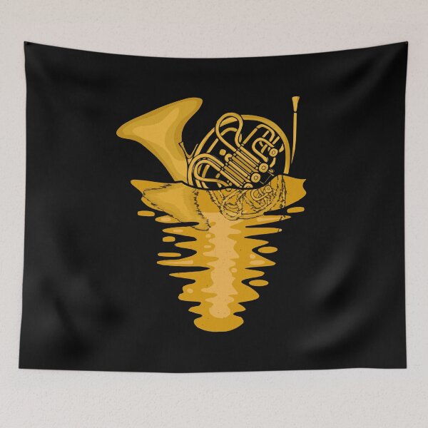 Item preview, Artistic French Horn Marching Band Men French Horn designed and sold by DSWShirts.