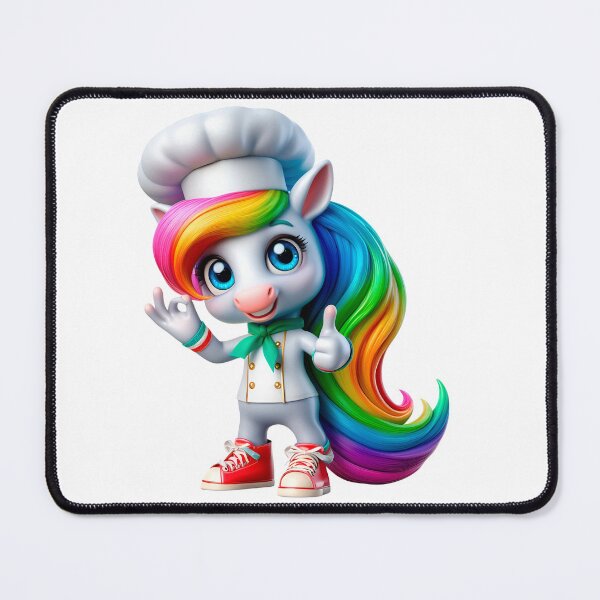 Item preview, Copy of Cute Unicorn Dressed as an Al Dente Chef designed and sold by Nathalymx.