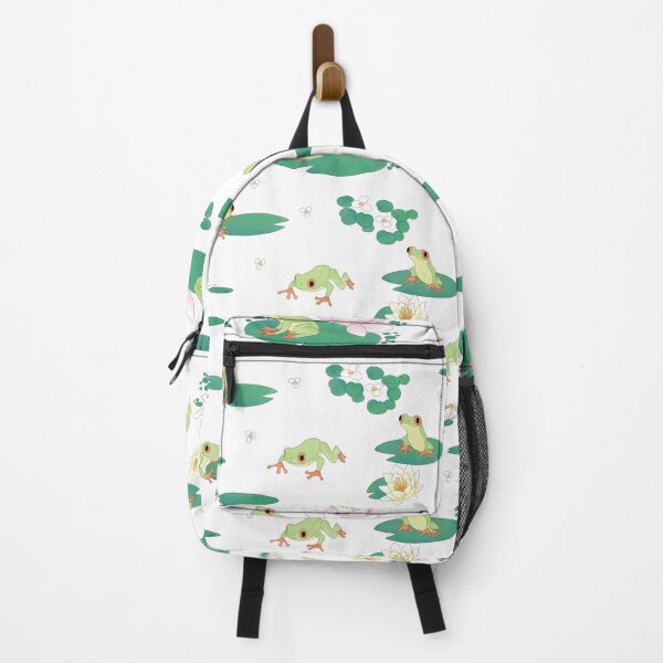 Item preview, Watercolor Lily Frog Pattern designed and sold by theFrogs.
