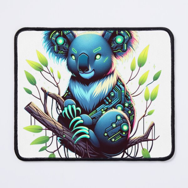 Item preview, Eucalyptus Tech - Neon Koala designed and sold by MrAI-Store.