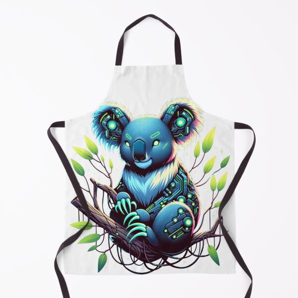 Item preview, Eucalyptus Tech - Neon Koala designed and sold by MrAI-Store.