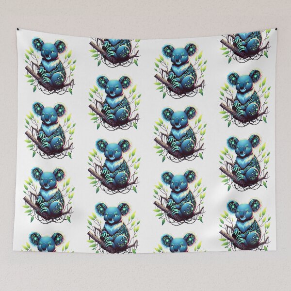 Item preview, Eucalyptus Tech - Neon Koala designed and sold by MrAI-Store.