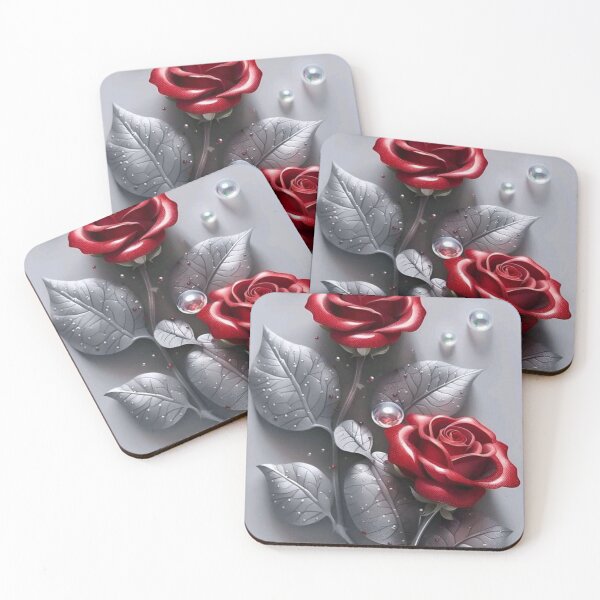 Item preview, SILVERY ROSE designed and sold by Imaan-Store.