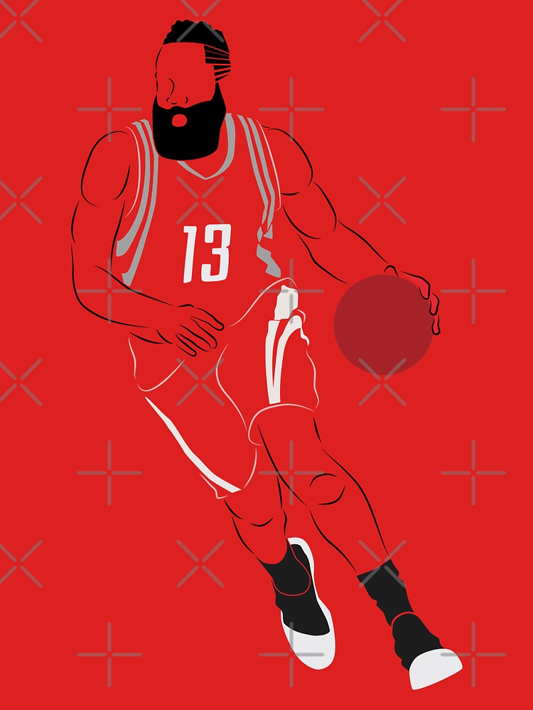 James Harden T Shirt By Patormsby Redbubble