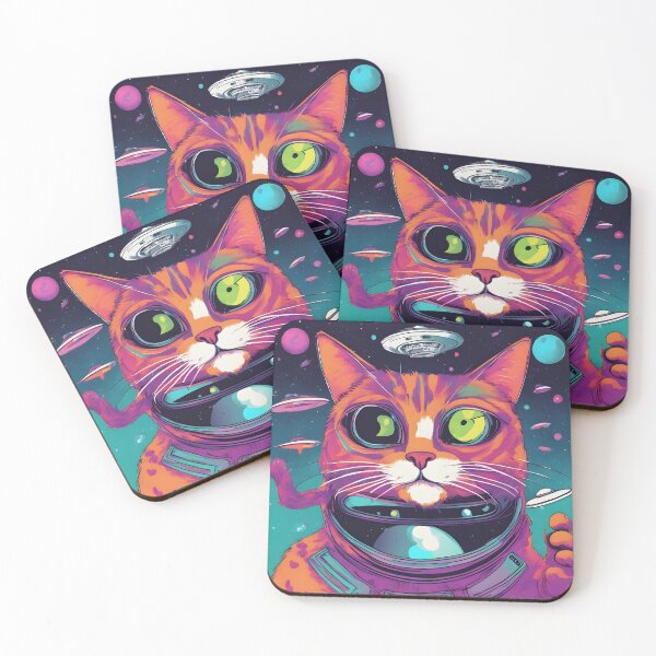 Item preview, Cat Ufo Selfie, Cat Selfie With Flying Saucer Funny Cat designed and sold by Mayalogo.