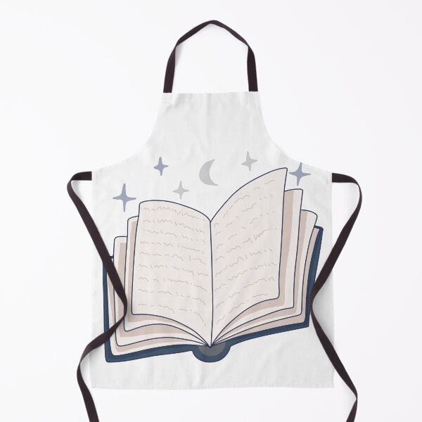 Item preview, Open blue book with stars (night) designed and sold by loulou-artifex.