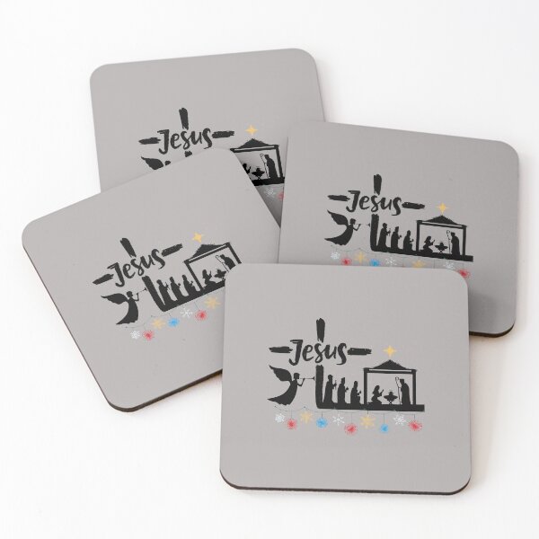 Item preview, Nativity family-christmas gifts stickers designed and sold by Faithandpattern.