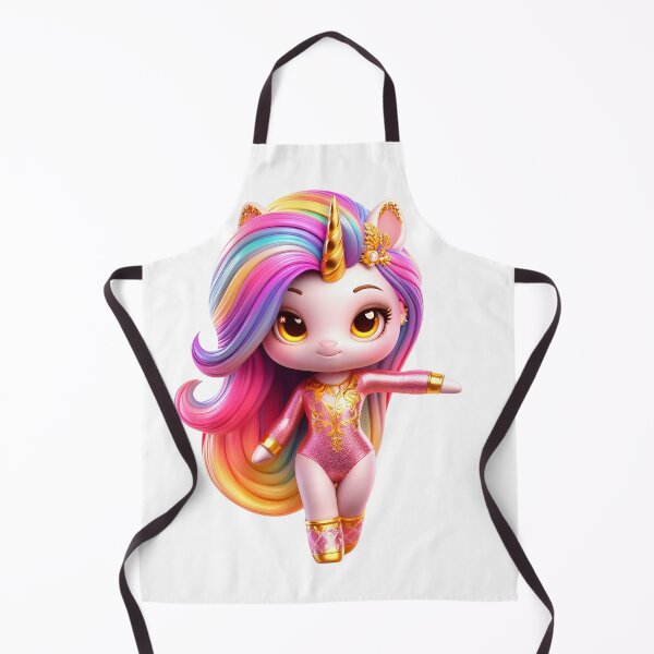 Item preview, Cute Pink and Gold Gymnast Unicorn. designed and sold by Nathalymx.