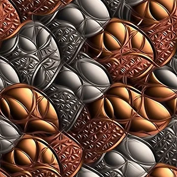 Artwork thumbnail, Metallic #8 by RaysThings