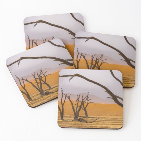 Item preview, Namibia. Namib-Naukluft National Park. Deadvlei. Dead Trees. Fog. designed and sold by vadim19.