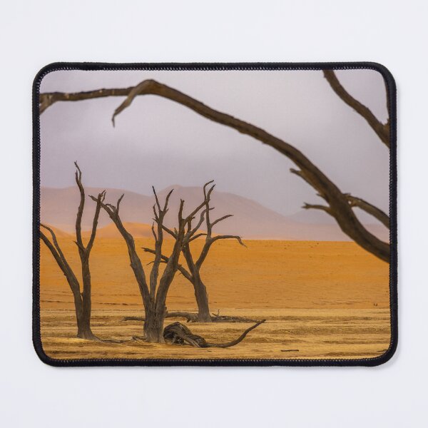 Item preview, Namibia. Namib-Naukluft National Park. Deadvlei. Dead Trees. Fog. designed and sold by vadim19.