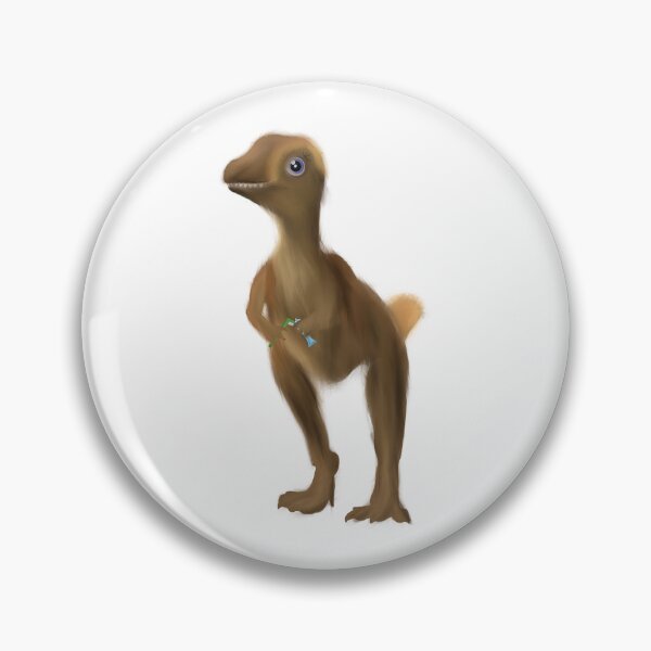 Item preview, Baby T-rex holding tooth paste designed and sold by CarteClaire.