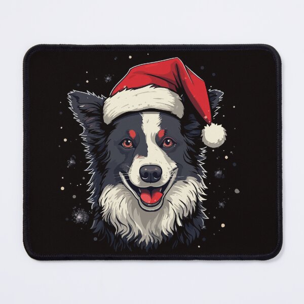 Item preview, Christmas Border Collie designed and sold by creativellashop.