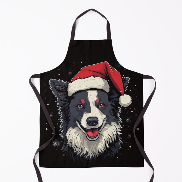 Item preview, Christmas Border Collie designed and sold by creativellashop.