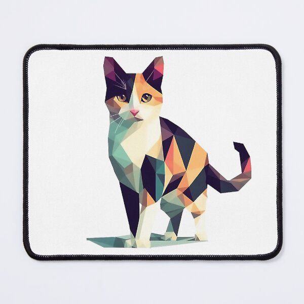 Item preview, Calico Cat - Polygon Art designed and sold by Fantes.