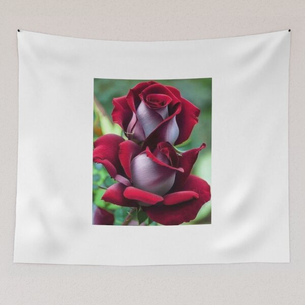 Aperçu de l'œuvre Floral rouge créée et vendue par Imaan-Store.