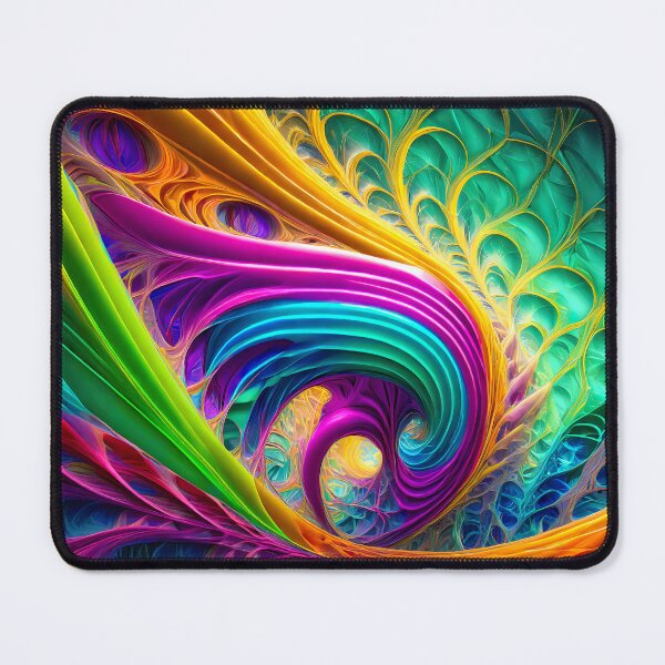 Item preview, A Mesmerizing 3D Abstract Multicolor Visualization designed and sold by digoarpi.