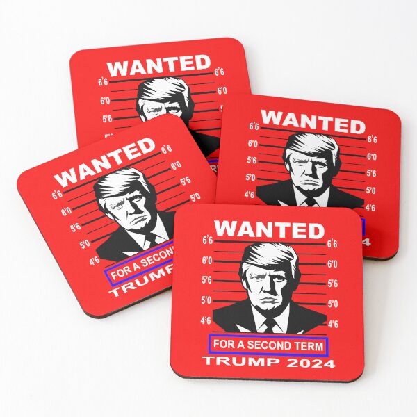 Item preview, WANTED Trump 2024 designed and sold by dhajr.