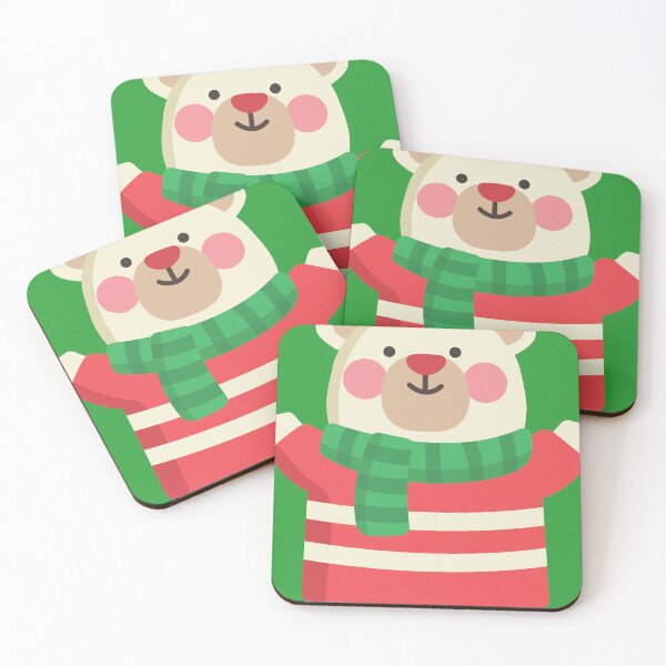 Item preview, polar bear christmas designed and sold by Artvgs.