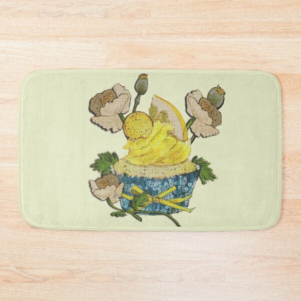 Item preview, Pretty Lemon Poppyseed, Vintage Cupcake Illustration designed and sold by LillyUndercroft.