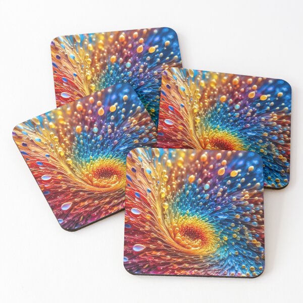 Item preview, A Mesmerizing 3D Abstract Multicolor Visualization designed and sold by digoarpi.