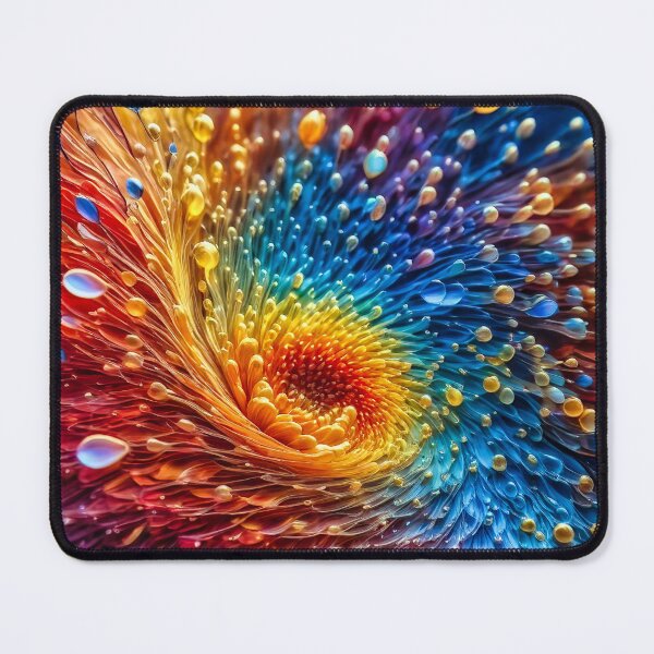 Item preview, A Mesmerizing 3D Abstract Multicolor Visualization designed and sold by digoarpi.
