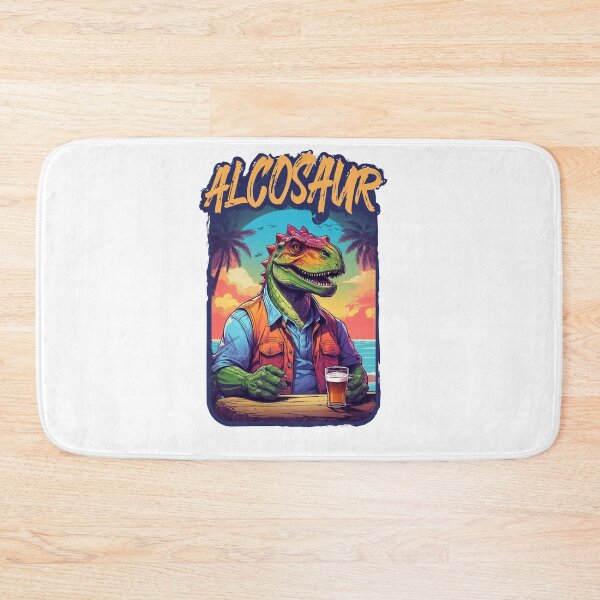 Item preview, Alcosaur and beer designed and sold by babyscream.